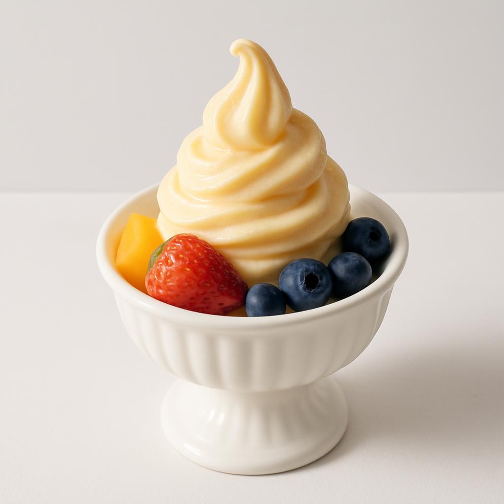 Frozen Yogurt, served